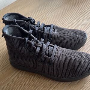 Allbirds  tree toppers - Knit High-Top Sneakers - brown, women’s size 9.